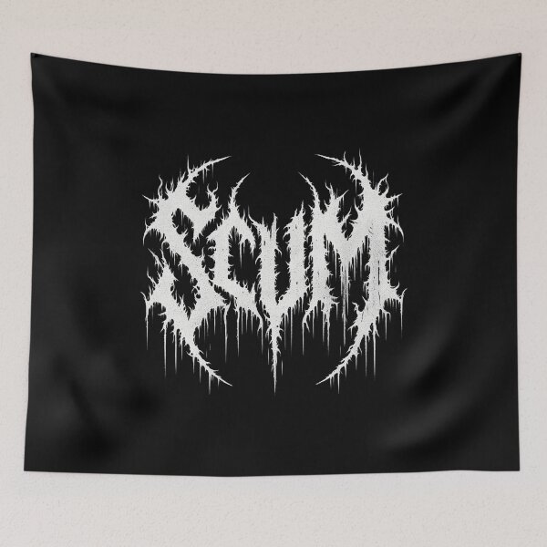 Item preview, Scum designed and sold by GristleandGrin.