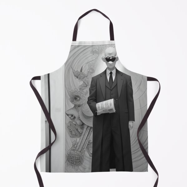 Item preview, Black and White Long Coat designed and sold by 5C-Artwork.