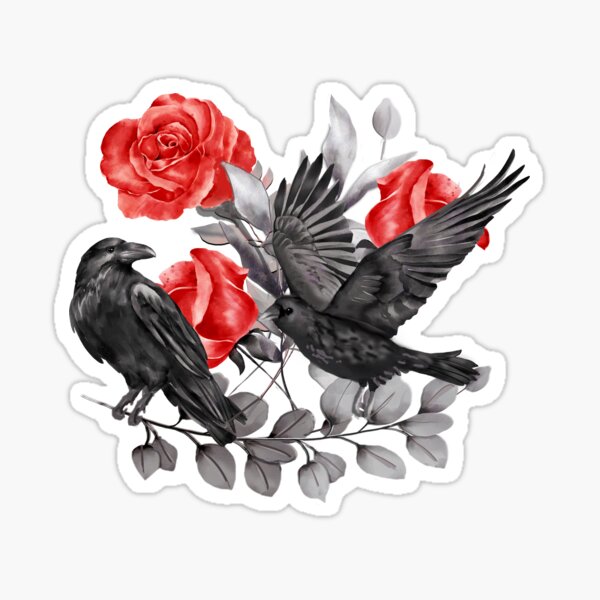 Item preview, The Raven Finds A Friend designed and sold by WendyMaree.