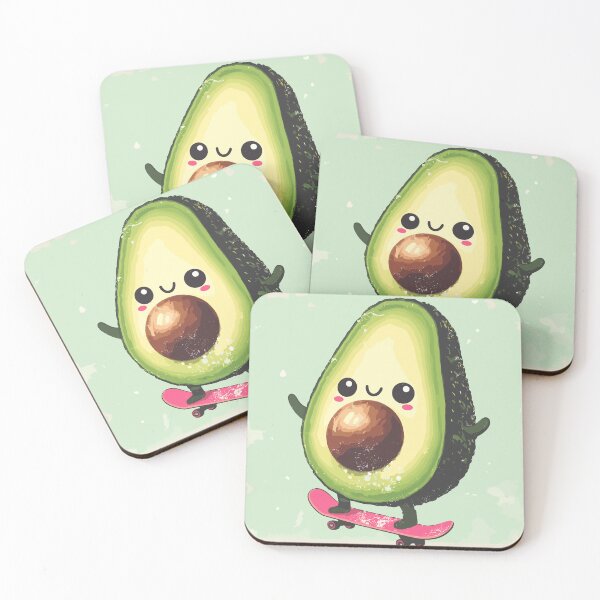 Item preview, Cool funny avocado skateboarding designed and sold by TomFrontierArt.