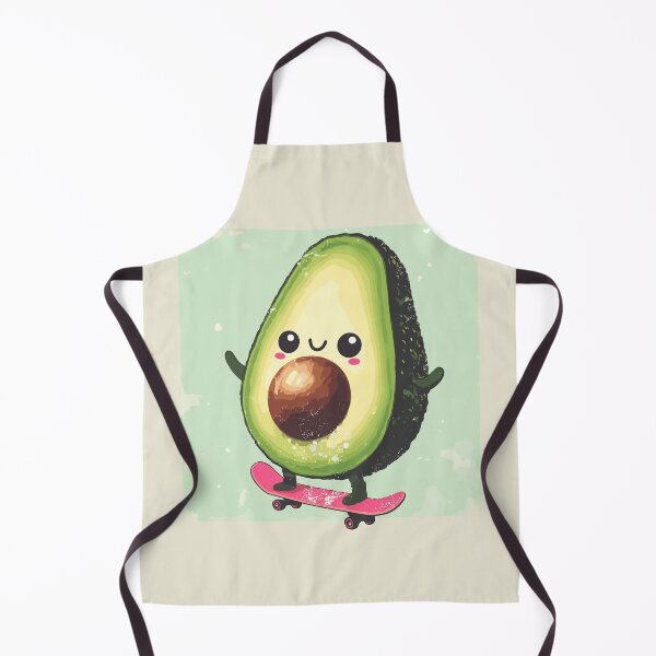 Item preview, Cool funny avocado skateboarding designed and sold by TomFrontierArt.