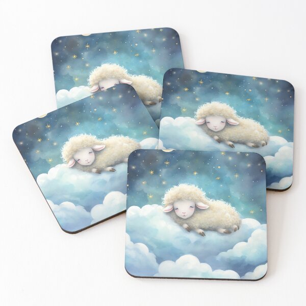 Item preview, Nighttime Sheep designed and sold by cute-animals99.