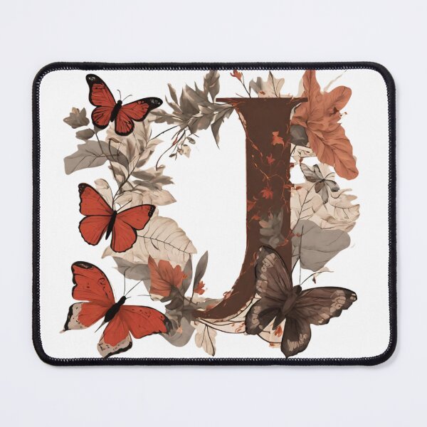 Item preview, Letter J with butterflies designed and sold by Shinery2023.
