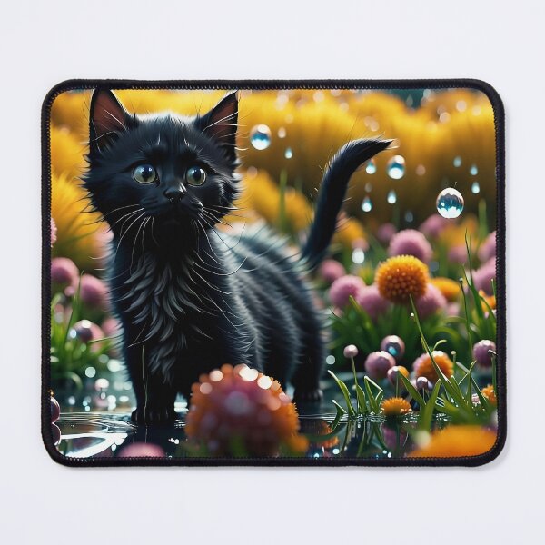 Item preview, Little kitten in the rain designed and sold by LilithsDesires.