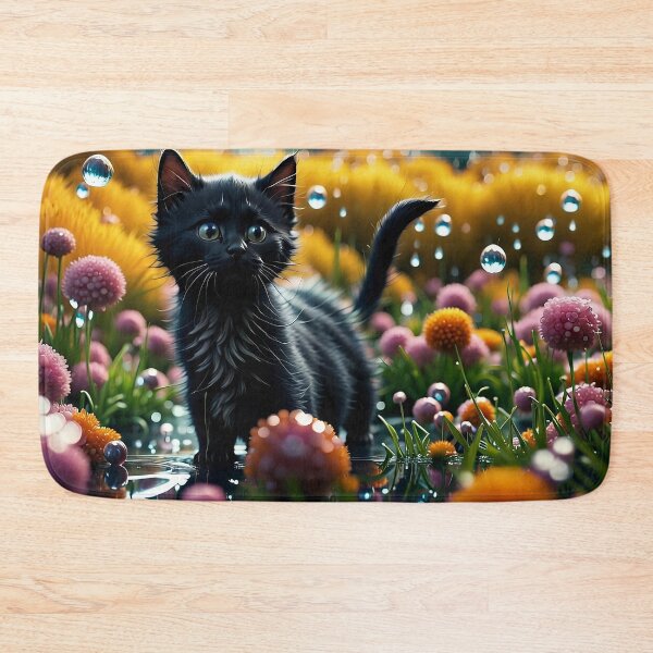 Item preview, Little kitten in the rain designed and sold by LilithsDesires.