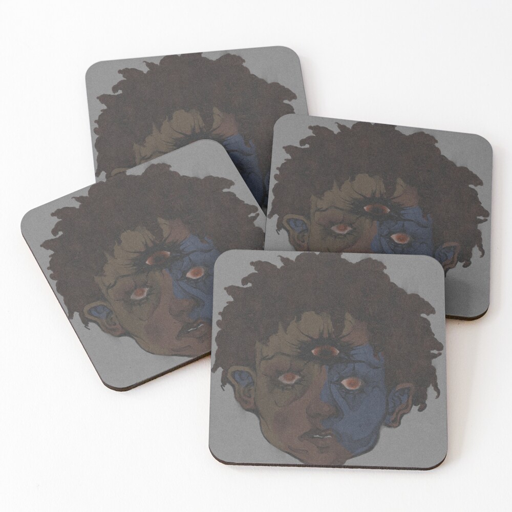Item preview, Coasters (Set of 4) designed and sold by MiniMleko.