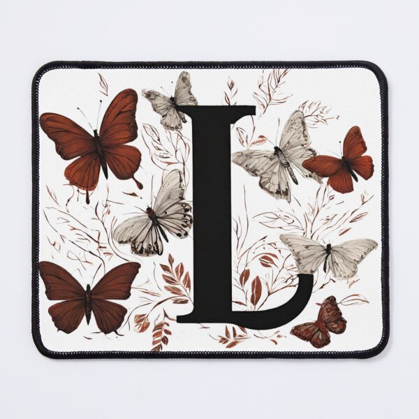 Item preview, Letter L with butterflies designed and sold by Shinery2023.
