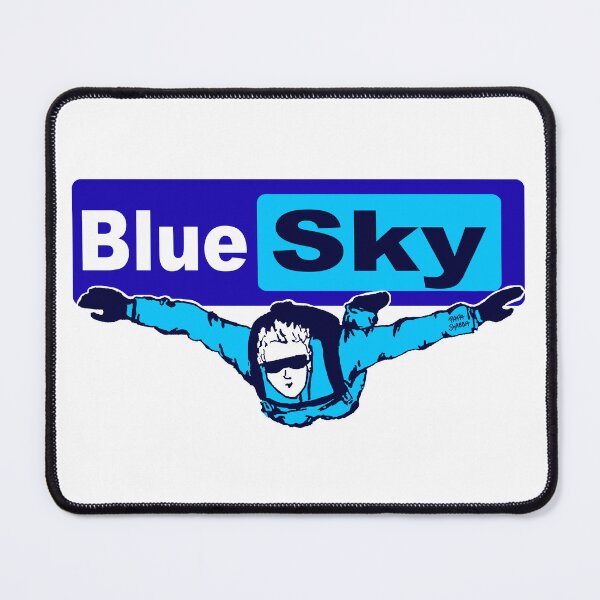 Item preview, Blue Sky; Skydiving; designed and sold by StickerApe.