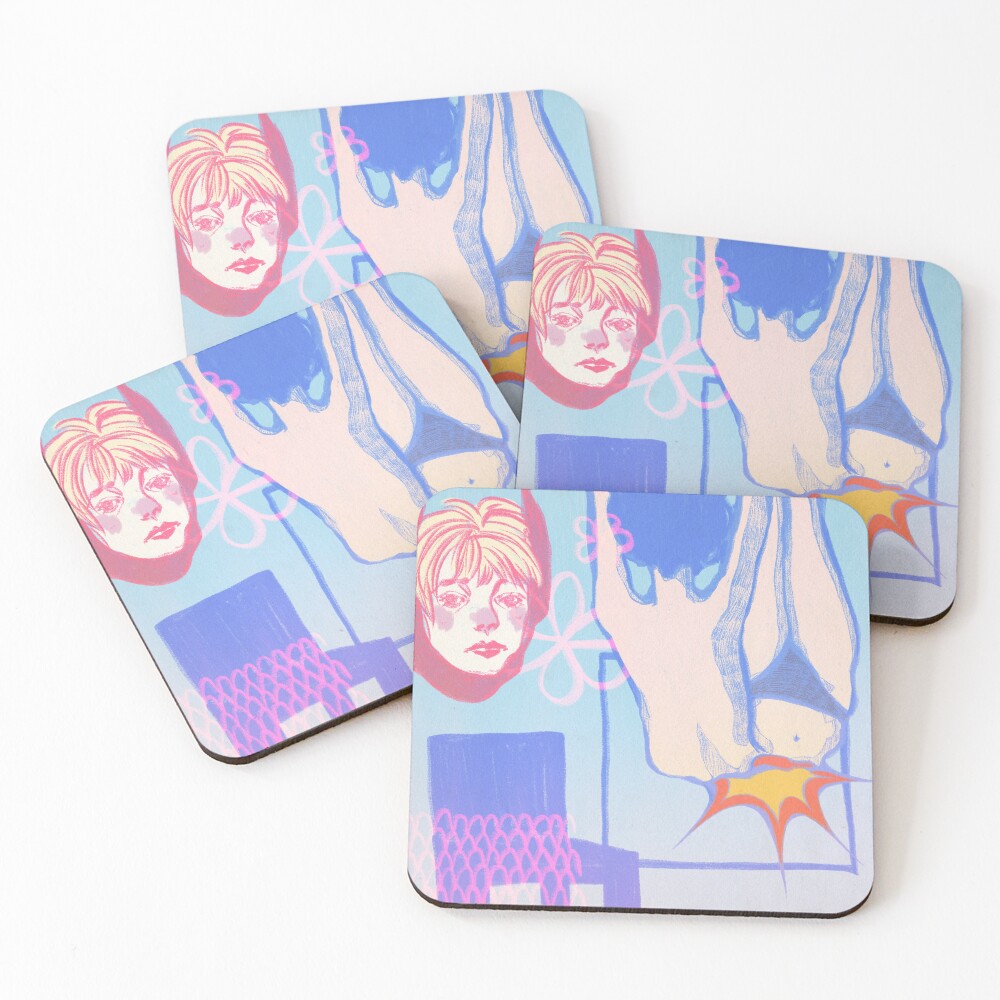 Item preview, Coasters (Set of 4) designed and sold by MiniMleko.