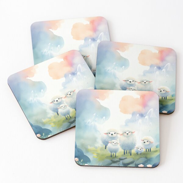 Item preview, Misty Sheep Leap designed and sold by cute-animals99.
