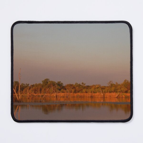 Item preview, Reflections of red reeds and trees in still water. designed and sold by EAnneH.