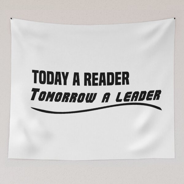 Item preview, Today a reader. Tomorrow a leader designed and sold by 101univers.