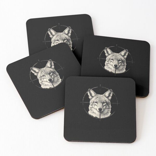 Item preview, Coyote in Crosshairs Hunting Predator Design designed and sold by taaddison50.