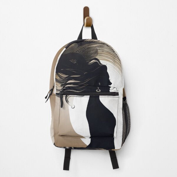 Item preview, a lady walking in the windy night designed and sold by JangmiHorang.
