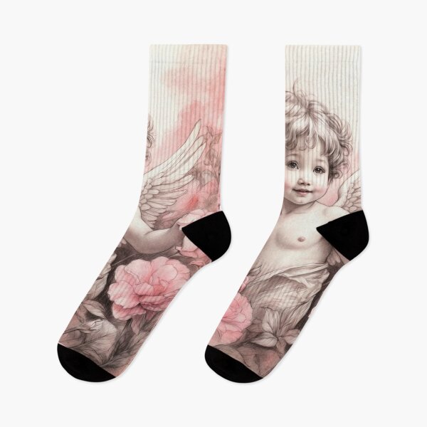 Item preview, Cherub Angel in a Garden Paradise - 5 designed and sold by nyathiwa.