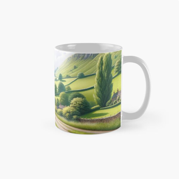 Item preview, Serenade of Spring: A Peaceful Valley in Full Bloom designed and sold by ArtComixHaven.