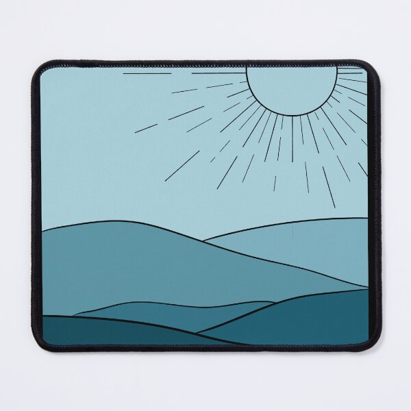Item preview, Sea lundscape, blue seaview designed and sold by Kate Made ART.