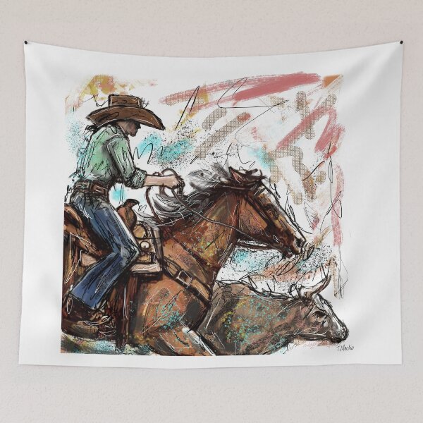 Item preview, The Round-Up designed and sold by TraceyMackieArt.