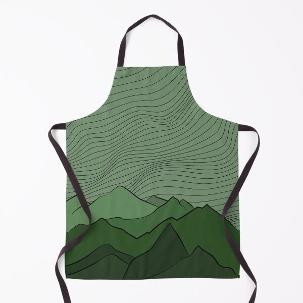 Item preview, Green mountains, mountains landscape designed and sold by Kate Made ART.