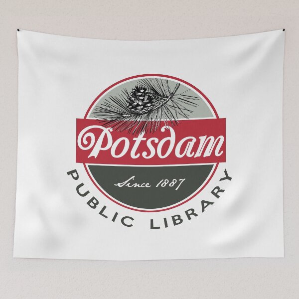 Item preview, Potsdam Public Library Logo designed and sold by Annie Davey.
