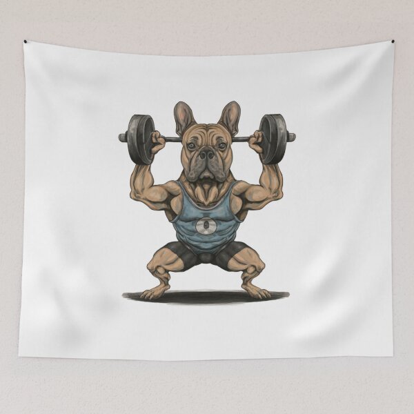 Item preview, cross fit DogMan funny designed and sold by WojtiWu.