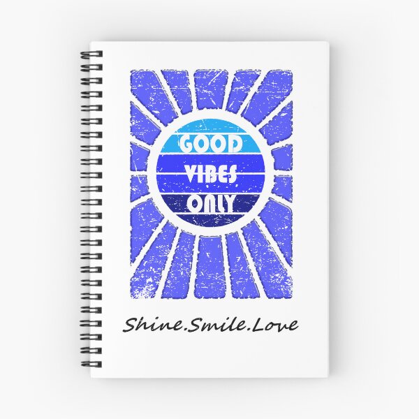 Item preview, Good Vibes Only Positive Vibrations Deep Blue Ocean Vibes designed and sold by ShineSmileLove.