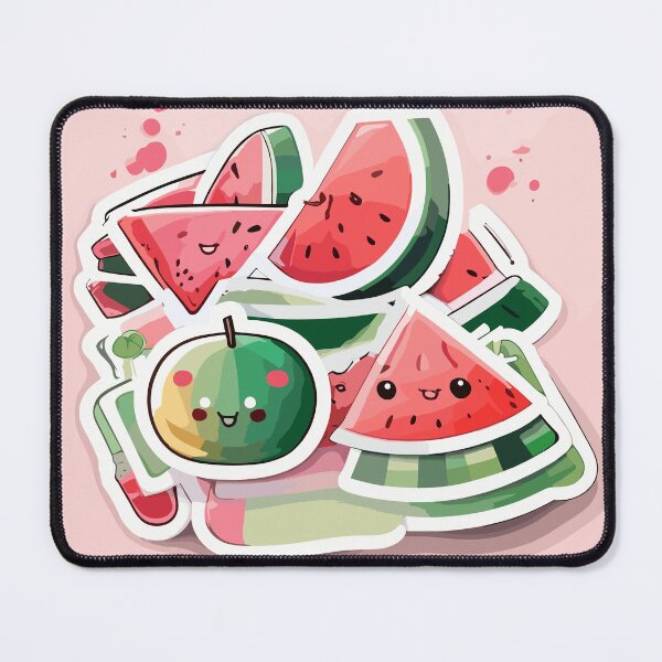 Item preview, kawaii watermelon designed and sold by krishnajit22.