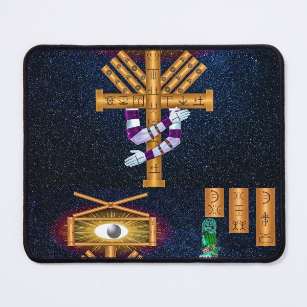 Item preview, African Spirituality: CHUKWU in Nsibidi by Sirius Ugo Art designed and sold by uchenigbo.
