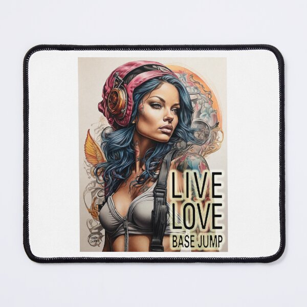 Item preview, Live, Love, Basejump; designed and sold by StickerApe.