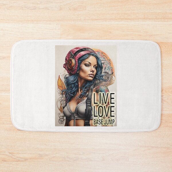 Item preview, Live, Love, Basejump; designed and sold by StickerApe.