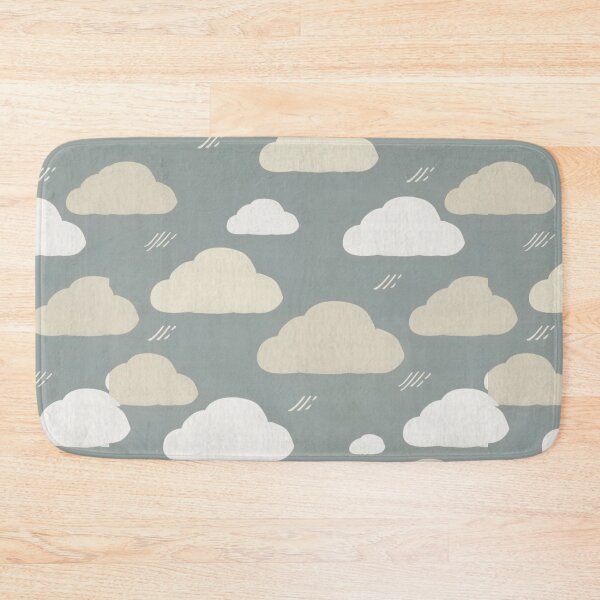 Item preview, Puffy Clouds Pattern Cloudy Day Sky Art Neutral Colors designed and sold by Cr320.