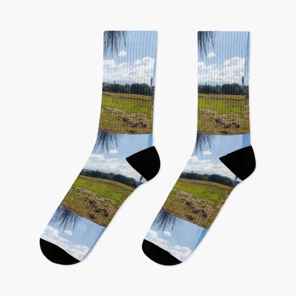 Item preview, Guinea fowl running in an open field  designed and sold by Blissfully-MK.