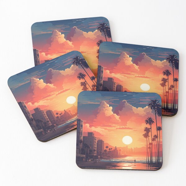 Item preview, Oceanfront Elegance Santa Monica #4 designed and sold by Anuchartl.