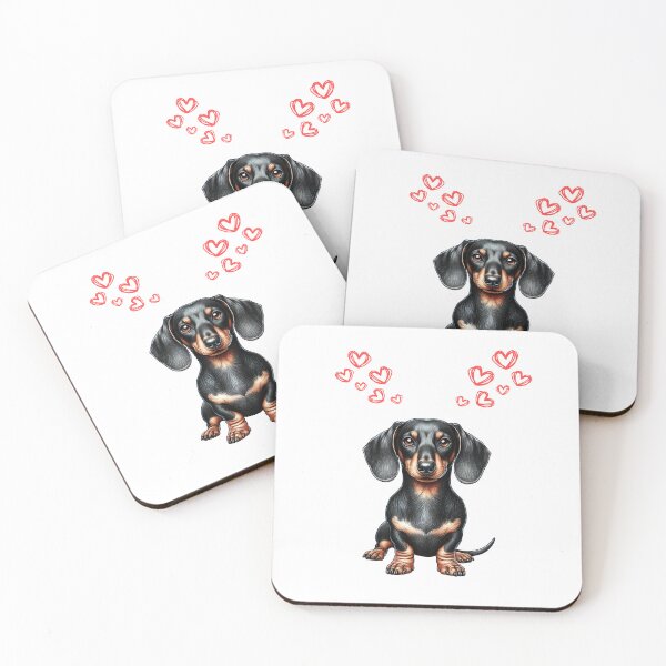Item preview, My Dachshund is my Valentine designed and sold by TheMostLikely.