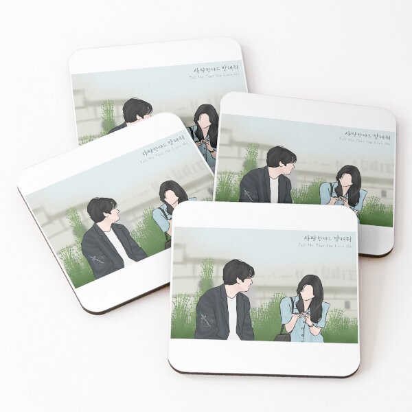 Item preview, Tell Me That You Love Me Korean Drama designed and sold by ArtRaftPro.