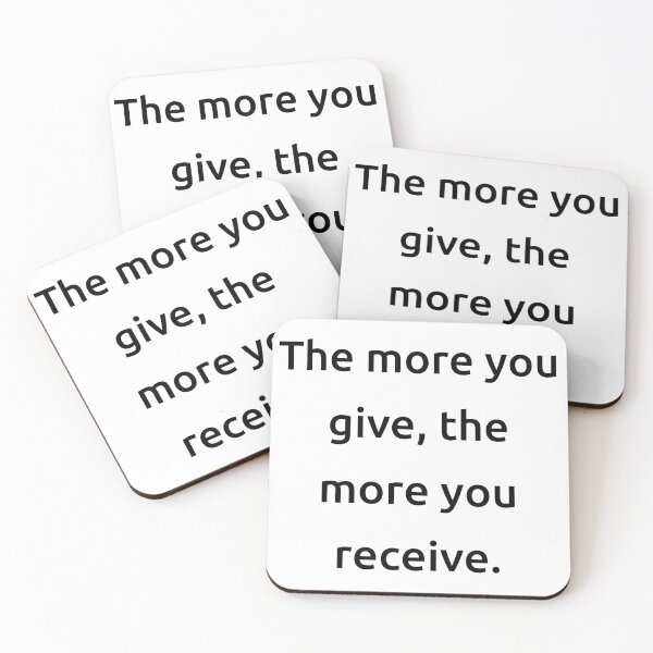 Item preview, The more you give, the more you receive. designed and sold by IMCDT.