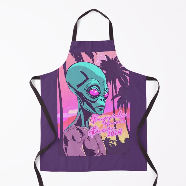 Item preview, Miami Bayside Alien 2024 designed and sold by GleamingGiant.