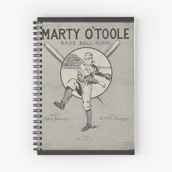 Item preview, Marty OToole, Base ball song. Vintage Baseball Sheet Music cover. (Restored). HIGH DEFINITION designed and sold by MINDTHECHERRY.