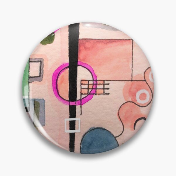 Item preview, Kandinsky Inspired Painting designed and sold by Katie Atkin.