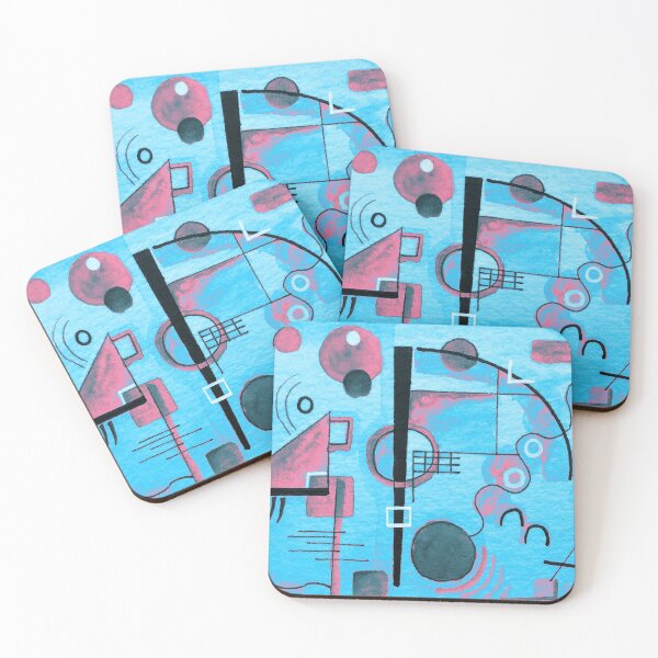 Item preview, Kandinsky Inspired Painting designed and sold by Katie Atkin.