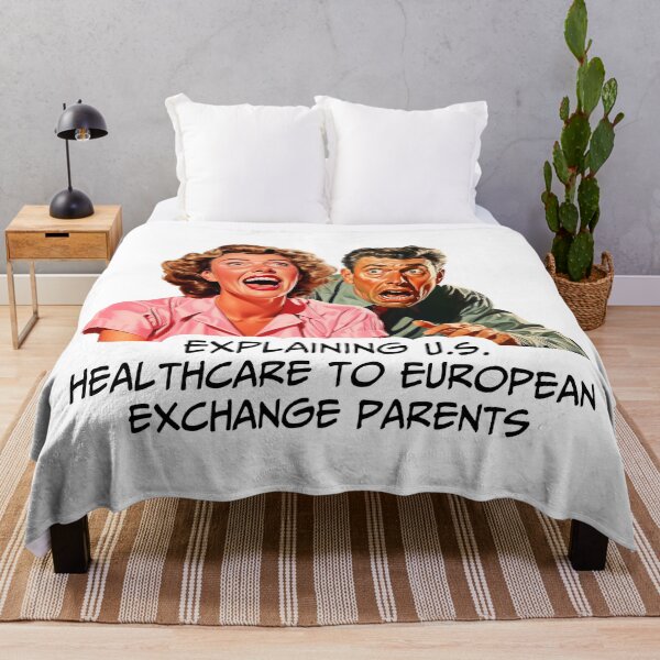 Item preview, Explainig U.S. healthcare to European exchange parents designed and sold by Silurostudio.