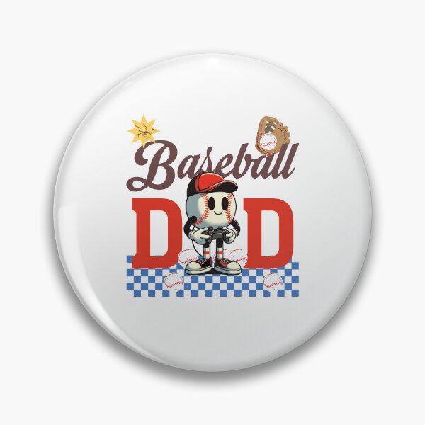 Artikelvorschau, Baseball-Vater-Spieltag Retro-Baseball-Vater entworfen und verkauft von DigitalSociety-.