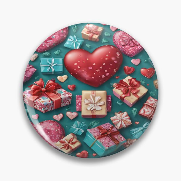 Item preview, Balloons Heart And Gifts Pattern designed and sold by Itsheartshop.