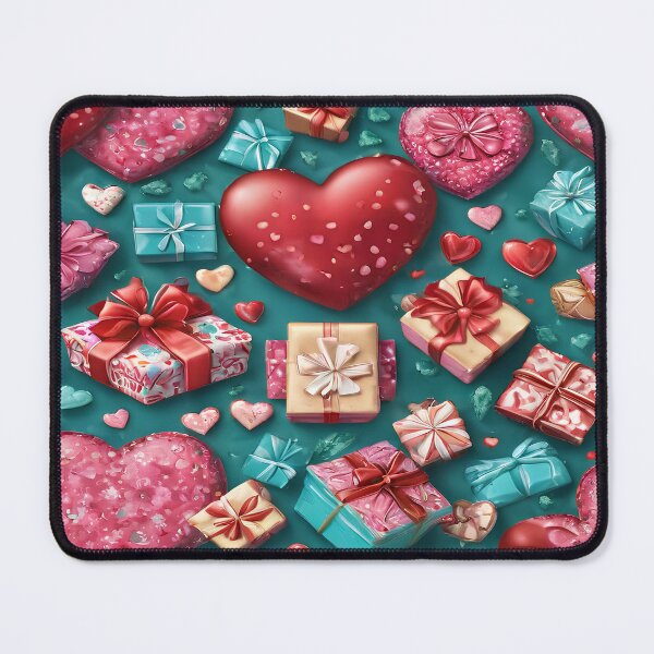 Item preview, Balloons Heart And Gifts Pattern designed and sold by Itsheartshop.