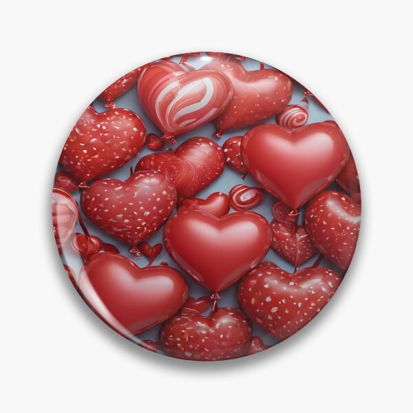 Item preview, Red Heart Balloons Pattern designed and sold by Itsheartshop.