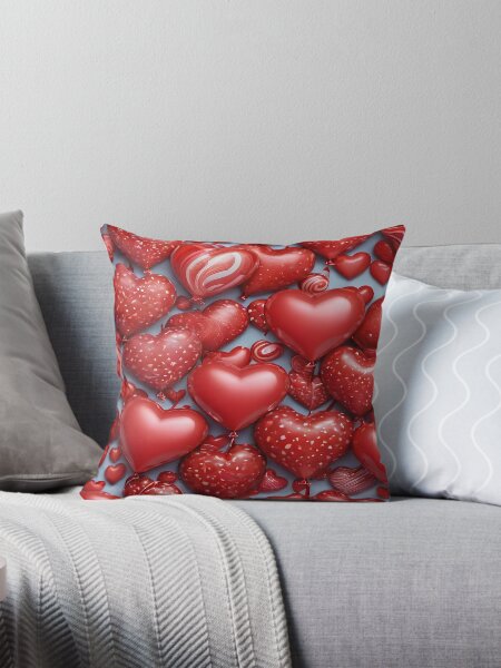 Item preview, Red Heart Balloons Pattern designed and sold by Itsheartshop.