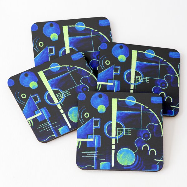 Item preview, Kandinsky Inspired Painting designed and sold by Katie Atkin.