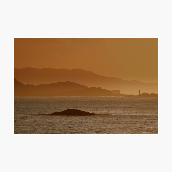 Fladda Lighthouse Photographic Print