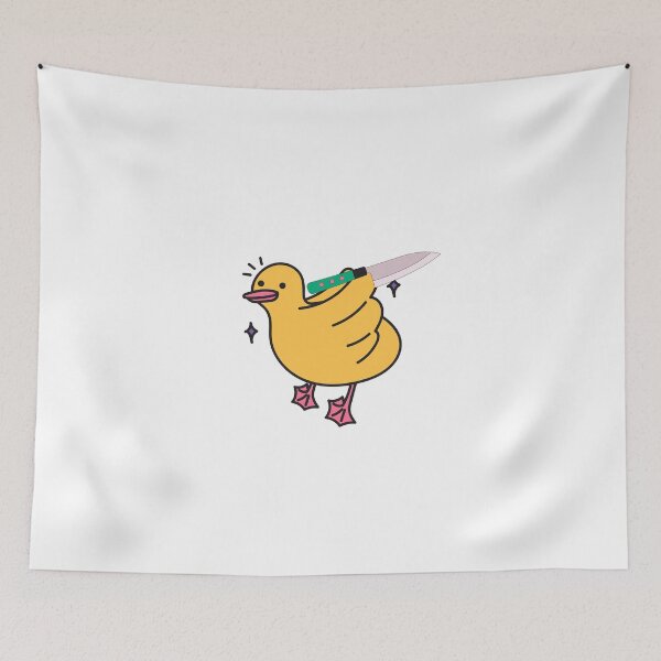 Item preview, Duck With Knife designed and sold by ridnaledesigner.