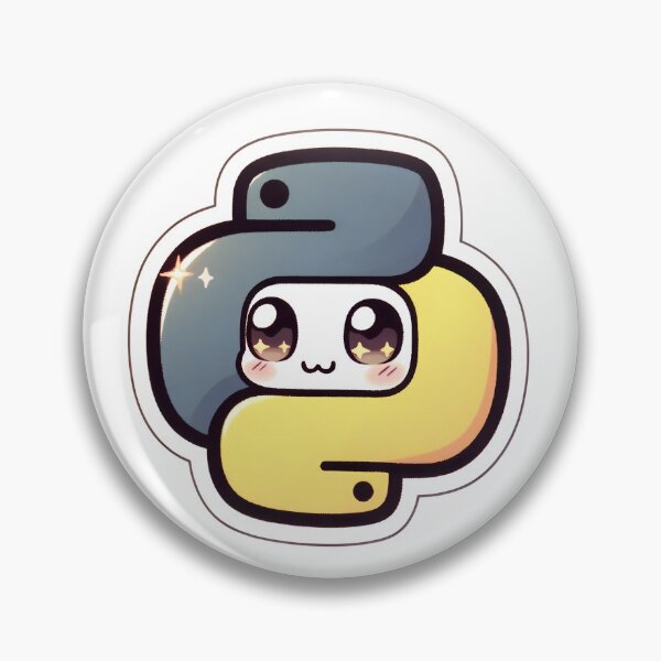 Item preview, Cute Python Logo Design designed and sold by Geekbits-Store.